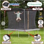 BARGAIN! Sportspower Trampoline 8x6 USED ONCE INDOORS.