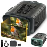 4K Night Vision Goggles Binoculars with Rangefinder 5000mAH for Hunting 18XZoom