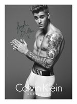 JUSTIN BIEBER AUTOGRAPH SIGNED PP PHOTO POSTER