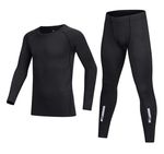 Thermal Base Layer Football Sports Kids 8-9 Top & Bottoms