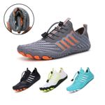 Womens Mens Water Shoes Aqua Shoes Beach Swim Barefoot Non Slip Surfing Size UK