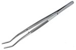 ANGLED TWEEZERS  LARGE IDEAL FOR PEEL OFFS, SEWING MACHINES & OVER LOCKERS Prime