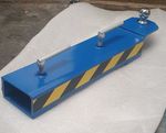 trailer mover toe ball attachment for forks