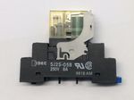 1 Pcs: IDEC SJ2S-05B DIN socket With 24V coil 250VAC 8 Amp or 30V 8 Amp DC Relay