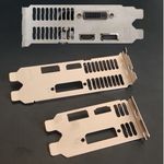Low Profile Full High Bracket For MSI GTX1050 GTX1050Ti LP Graphics Video Cards