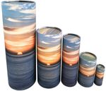 Scatter Tube For Ashes Urn Ocean Sunset  Adult Child Large Small Keepsake Pet