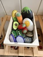 Mud Kitchen Stones Hand Painted