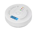 Carbon Monoxide Detector Warning Alarm Sensor LED Digital Battery Powered UK