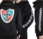 INDEPENDENT TRUCK CO' Lance Mountain Shield Hoodie Top / Skateboard Hoody MEDIUM