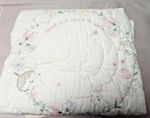 The Little White Company Embroidered Quilt ~ Around the Garden ~ BNIB
