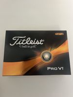 Titleist Pro V1 Golf Balls 2023 Model, Rare High Numbers 5,6,7,8.Box Of 12 Balls