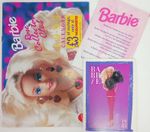Vintage Barbie Doll Rose Collectors Club 1993 Calendar, Fact Card 1985, Club Frm