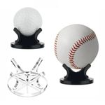 Golf Ball Baseball Display Holder Acrylic Basketball Ball Stand Clear UK