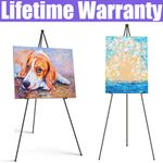 Display Easel Stand for Wedding Sign & Poster 160CM Portable Art Easel for Floor