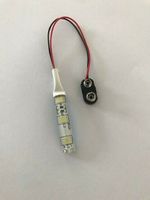 Dolls House  RC War Games Light LED Strip Lights 5050 9V Battery Cool White 50mm