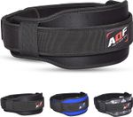AQF Weight Lifting Belt Gym Training Back Support Neoprene Lumbar Pain Fitness