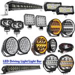 LED Work Light Bar Flood Spot Lights Driving Lamp Offroad Car Truck SUV 12V 24V