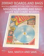 2000AD and A4 Magazine Boards or Bags - Mix And Match Sizes & Quantities