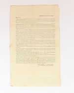 1842 Massachusetts Whig Campaign Circular