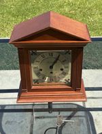 1990 Bulova Westminster Chime Clock Hermle 340-020 Movement
