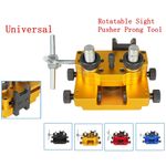 Sight Pusher Tool with Rotatable Sight Prong Strong Aluminum Frame for Slides