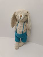 Tiny Melon Handmade Crochet Toys Sleeping Bunny