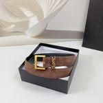 Authentic Women's Yves Saint Laurent Belt for Sale NEW YSL