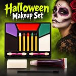 Halloween Makeup Set – Face Paint Palette, Crayons and Accessories