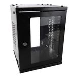 8U MiniMedia SOHO Metal Wall Cabinet for 10 inch Data/Rack Mounting 300mm Deep