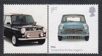 Great Britain 2009 single 1st Smiler Sheet commemorative stamp with label.