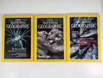 National Geographic Magazines x3 1990 1992 1995 Suruga Bay Mountain Lions Ocean