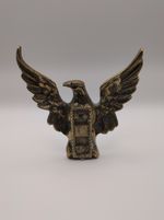 Vintage Old Brass Eagle Figurine Ornament Home Decor Collectible