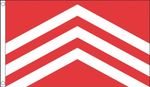 GLAMORGAN FLAG 5' x 3' Cardiff Glamorganshire County Wales Welsh Flags