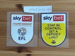 2020-2022 EFL Sky Bet Championship Stay In Control Iron Painting Patch Badge