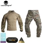 Emerson Tactical E3 Combat Shirt & Pants Combat Uniform BDU Knee Pads Update Ver