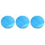 3Pcs Pool Bubble Insulation Covers Durable Ldpe Blue Reusable and Waterproof