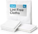 5 Pack Lint Free Cleaning Cloths Soft Streak Free Non Scratch Cleaning Polishing