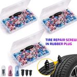Tire Repair Screw in Rubber Plug Nail Car Tyre Puncture Repair Kit Off-Road Tire