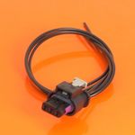 VW AUDI VAG 3 Pin Connector Kit Pigtail For Parking Sensor Plug 4F0 973 703