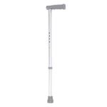 NRS Height Adjustable Aluminium Walking Stick 840-1095mm 127kg SWL