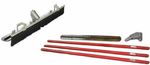 CONCRETE BULL FLOAT NEW  900 x 200 mm STEEL + FREE BRUSH!