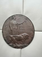 Great War Plaque, Scroll, and Photos. HMS Tipperary Jutland. 