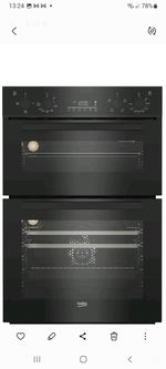 Beko BBDF22300B Electric Double Oven Black