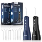 SEJOY Oral Irrigator Water Flosser Pick For Teeth Cordless 5 Mode Dental Cleaner