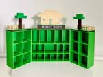 Minecraft Display Shelf for Your Collectibles Display Case Stand