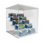 5 Tier Acrylic Display Case For Collectibles - Storage Pop Figures (G700-1)