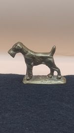 Vintage Solid Brass Miniature Welsh Terrier Br#3
