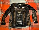 HK Army HSTL Paintball Jersey Long Sleeve Black/Brown Adult XL Joy Division