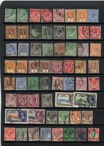 MALAYSIA KGV MINT AND USED SELECTION