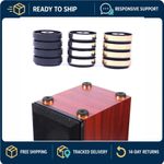 4Pcs Speaker Isolation Feet Pads Anti-Shock Absorber Stand for Amplifier CD